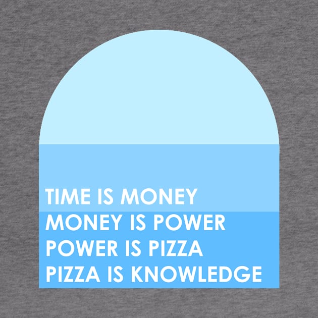 April Ludgate Parks and Rec Power is Pizza Quote by TV Tees Co